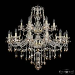 Подвесная люстра Bohemia Ivele Crystal 1415 1415/12+6/360/2d G K721