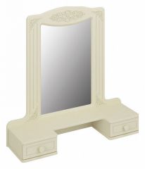  Компасс-мебель Надстройка с зеркалом Ассоль плюс АС-38
