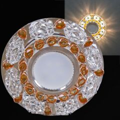  Reluce Встраиваемый светильник 22093-9.0-001PL MR16+LED3W CL+OR
