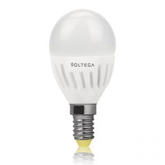  Voltega Лампа светодиодная E14 6.5W 4000К матовая VG1-G2E14cold6W 4693