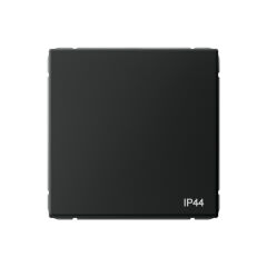  Systeme Electric ARTGALLERY 1-клавишный ПЕРЕКЛЮЧАТЕЛЬ IP44, 10АХ, механизм, КАРБОН