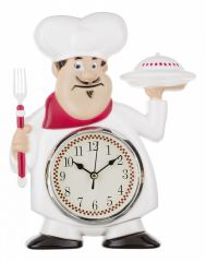  Lefard Настенные часы (19x30 см) Chef Kitchen 220-119