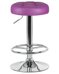 Табурет барный Dobrin LM-5008 BRUNO, фиолетовый