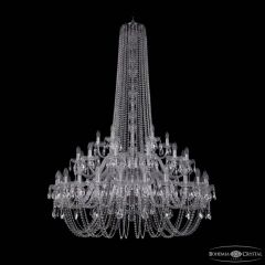 Подвесная люстра Bohemia Ivele Crystal 1402 1402/24+12+6/460/h-176/2d Ni