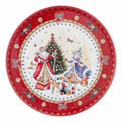  АРТИ-М Поднос (3.3x2.1 см) Christmas 898-026