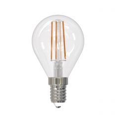  Uniel Лампа светодиодная диммируемая (UL-00005191) E14 9W 3000K прозрачная LED-G45-9W/3000K/E14/CL/DIM GLA01TR