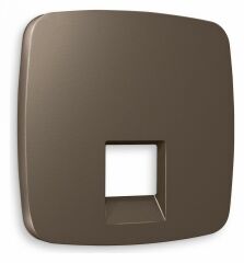 Накладка для розетки RJ-11 или RJ-45 Ambrella Volt Quant OP6420