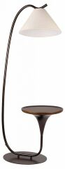 Стол журнальный с торшером Loft IT Charlotte 10568F Brown