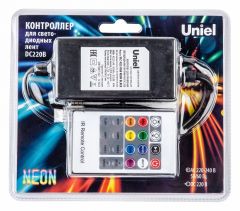 Контроллер-регулятор цвета RGB с пультом ДУ Uniel ULC-N22-RGB UL-00010579