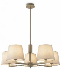 Люстра на штанге Freya Butler FR2057PL-05BG