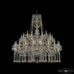 Подвесная люстра Bohemia Ivele Crystal 1413 1413/20+10+5/400/2d G K721