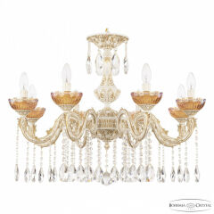 Подвесная люстра Bohemia Ivele Crystal AL7901 AL79101/8/250 A WMG P Shampan/M-1G