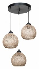 Подвесной светильник Toplight Lizbeth TL1612R-03BG