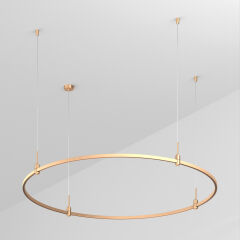 Трек ART-APRIORI-ROUND-HANG-R1500 (GD) ( Arlight , IP20 Металл, 3 года)