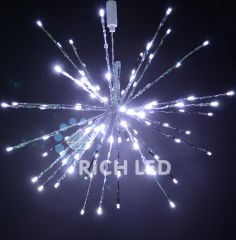  Rich LED Ежик 45 см, БЕЛЫЙ, несоединяемый, 24В