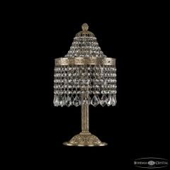 Настольная лампа декоративная Bohemia Ivele Crystal 1920 19201L6/H/20IV Pa Leafs