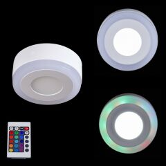 Reluce Накладной светильник 60503-9.0-001TM LED3+3W WH/DL+RGB