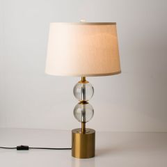 Настольная лампа Cloyd GANTRY T1 / выс. 61 см - Round - латунь (арт.30069)