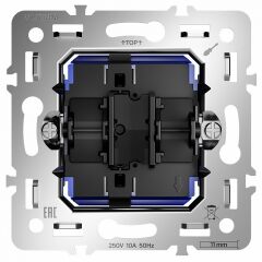 Механизм выключателя одноклавишного Voltum S70 VLS0106M