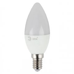 Лампа светодиодная Эра E14 9W 2700K матовая B35-9W-827-E14