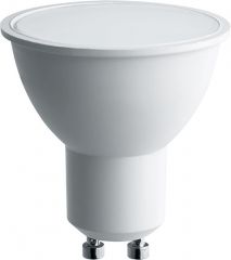 Лампа светодиодная Saffit GU10 9W 6400K матовая SBMR1609 55150