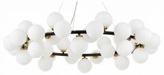 Подвесная люстра Lumina Deco MARSIADA LDP 6033-40 BK+MD
