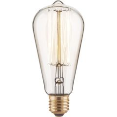  Elektrostandard Лампа накаливания диммируемая E27 60W прозрачная 4690389082153
