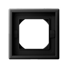  Systeme Electric ARTGALLERY 1-постовая РАМКА IP44, КАРБОН