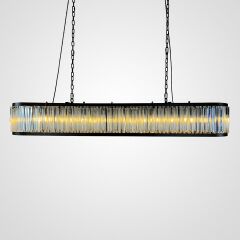 Подвесной светильник Imperiumloft Odeon Clear Glass Black 248522-22
