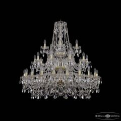 Подвесная люстра Bohemia Ivele Crystal 1411 1411/20+10+5/400/3d G