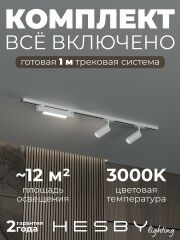 Комплект трековый Hesby Lighting Skylite №5 HSBL_kompl_S005_NI1W3K