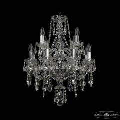 Подвесная люстра Bohemia Ivele Crystal 1415 1415/8+4/165/2d Ni