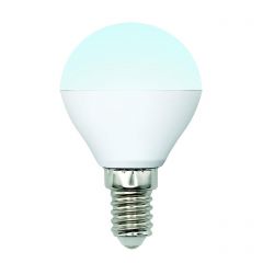 Лампа светодиодная Uniel LED-G45-6W/NW/E14/FR/MB PLM11WH картон