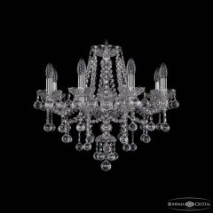 Подвесная люстра Bohemia Ivele Crystal 1415 1415/8/200 Ni Balls