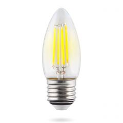  Voltega Лампа светодиодная E27 6W 4000К прозрачная VG10-C1E27cold6W-F 7029