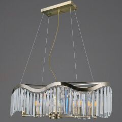 Подвесная люстра Illumico IL3475 IL3475-10PSQ-25AB ELITE