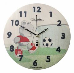  Династия Настенные часы (33x4x33 см) Футбол 02-026