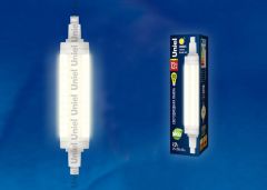 Лампа светодиодная Uniel LED-J118-12W/WW/R7s/CL PLZ06WH картон