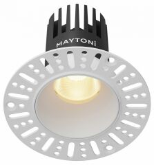 Встраиваемый светильник Maytoni DL119-10W-2.7K-TRS-W