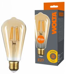 Лампа светодиодная Wolta WF-ST64-10W2.4KE27