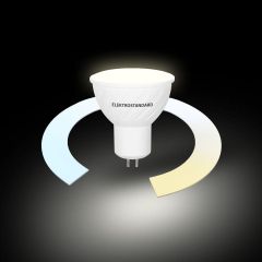Лампа светодиодная диммируемая Elektrostandard G5.3 5W 3300/4200/6500K матовая BLG5316 4690389174223