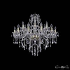 Подвесная люстра Bohemia Ivele Crystal 1415 1415/12+6/300 G