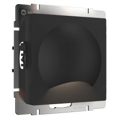  Werkel Встраиваемая LED подсветка Moon (черный матовый) W1154408