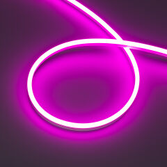 Лента герметичная HALO-SIDE-A168-6x13mm 24V Pink (10 W/m, IP67, 2835, 5m) ( Arlight , Силикон)