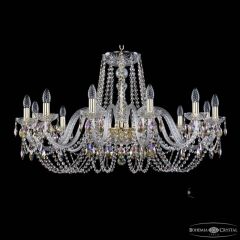 Подвесная люстра Bohemia Ivele Crystal 1402 1402/12/360 G K801