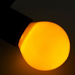  Neon-Night Лампа накаливания GS-45 E27 220В 10Вт желтый 401-111