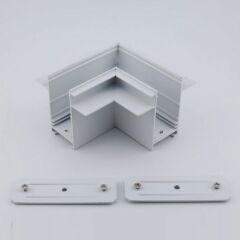 Соединитель угловой L-образный для треков встраиваемых Aployt Magnetic track 220 APL.0285.10.01