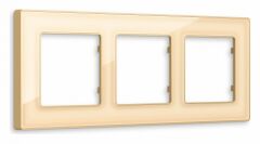 Рамка на 3 поста Ambrella Volt Arctic AF580603