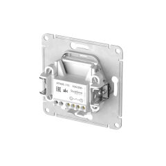  Systeme Electric ATLASDESIGN ART 1-клавишный ВЫКЛЮЧАТЕЛЬ, сх.1, 10АХ, мех., быстрозажим. клем., БЕЛЫЙ