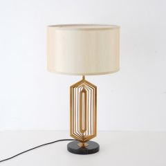 Настольная лампа Cloyd GEOMETRA T1 / выс. 67 см - латунь (арт.30072)